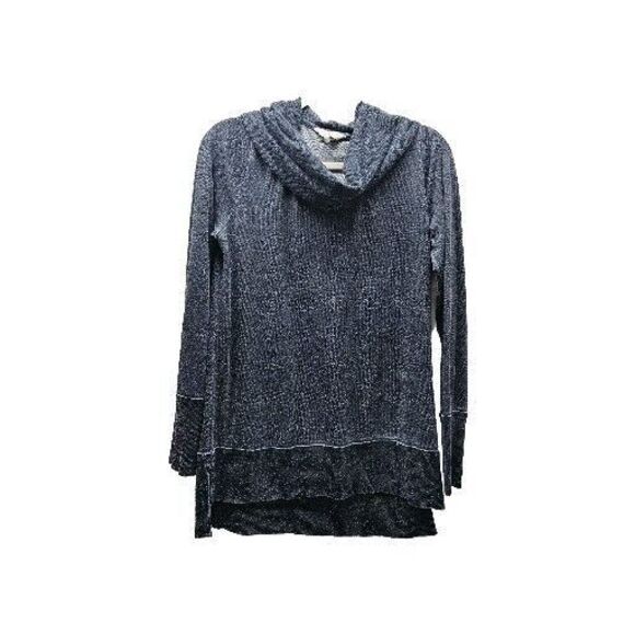 LUCKY BRAND Womens Gray Cowl Neck Pullover Sweater Large - Picture 2 of 10